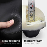 Most Comfortable Bicycle Seat Memory Foam Waterproof Bicycle Saddle