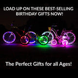 LED Bike Wheel Lights with Batteries