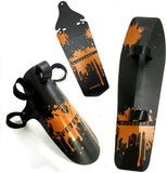 MTB Bike Fender, Front/Rear/Downtube Mud Guards, Bicycle Mudguards Set