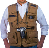 Traders Fly Fishing Photography Climbing Vest with 16 Pockets