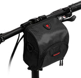 Bike Handlebar Bag Bicycle Basket Front Tube Bag with Shoulder Strap