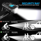 Bike Light Set with Bicycle Speedometer