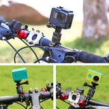 Bike Handlebar Mount,360 Degrees Rotation Aluminum Bicycle Seatpost Mount