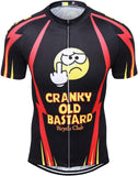 Baisqi Mens Short Sleeve Cycling Jersey Funny Bike Shirt