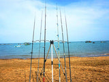 Fishing Rod Holder Aluminum Alloy Telescopic Tripod Stand
