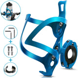 Bike Cup Holder, Bicycle 2-in-1 Bottle Bracket, Aluminum Alloy Water Bottle Cages