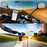 Bike Phone Mount Holder, Aluminium Bicycle & Motorcycle Phone Holder