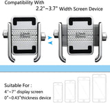 Phone Mount, Adjustable Anti Shake Metal Bike Phone Holder