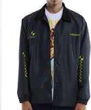 Hip Hop Windbreaker Jacket Long Sleeve Streetwear Graphic Lightweight Windproof Waterproof Wind Jacket Spring