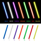 Bike Spoke Reflector 7 Sets/84Pcs Bicycle Wheel Spoke Reflector