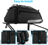 Bike Trunk Bag 8L Bicycle Seat Pack Panniers Bag