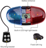 Bike LED Light Electric Horn Siren Horn Bell