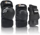 Adult/Child Knee Pads Elbow Pads Wrist Guards 3 in 1 Protective Gear Set