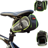 Bicycle Bag Back Seat Pouch Mountain Bike Pocket