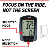 Wireless Bike Computer, Black