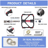 Bike Pedals MTB Pedals, Mountain Bike Pedals of Aluminum Alloy