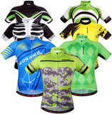 Short Sleeve Cycling Jersey Padded Quick Dry