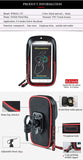 Bicycle Frame Front Tube Beam Bag Transparent 600D Cycling Pannier