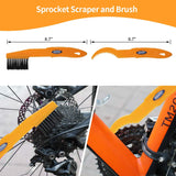 8 Pieces Precision Bicycle Cleaning Brush Tool