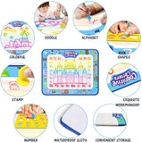 Magic Doodle Mat 40 X 32 Inches Extra Large Water Drawing Doodling Mat Coloring Mat