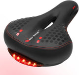 Biking Black Gel Bike Seat, Bicycle Saddles
