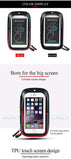 Bicycle Frame Front Tube Beam Bag Transparent 600D Cycling Pannier