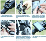 Bicycle Speedometer and Odometer Cycle Bike Computer