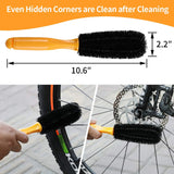 8 Pieces Precision Bicycle Cleaning Brush Tool