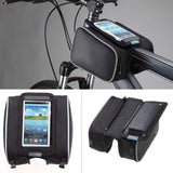 Bicycle Frame Top Tube Bag Bike Storage Handlebar Bag