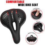 Biking Black Gel Bike Seat, Bicycle Saddles