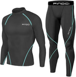 Men's Running Quick Dry Fitness Tracksuit Gym Yoga Suits