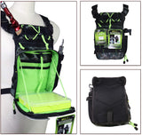 Fishing Waist Bag Chest Packs Leg Pack Camouflage Camo Fly Fishing Rod Bag With Fishing Tackle Storage Box Bags Case Cover