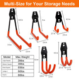 Garage Storage Utility Double Hooks