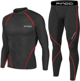 Men's Running Quick Dry Fitness Tracksuit Gym Yoga Suits