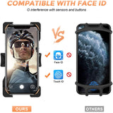 Bike Phone Mount, Secure Lock & Full Protection Bicycle Holder