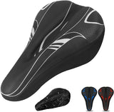 Gel Bike Seat Cover Bicycle Saddle Pad Extra Gel Cushion