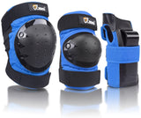 Adult/Child Knee Pads Elbow Pads Wrist Guards 3 in 1 Protective Gear Set