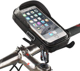 Bicycle Frame Front Tube Beam Bag Transparent 600D Cycling Pannier
