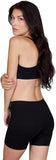 3-Pack Black Bike Shorts | Cotton Spandex Stretch Boyshorts