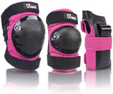 Adult/Child Knee Pads Elbow Pads Wrist Guards 3 in 1 Protective Gear Set