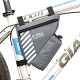 Bike Triangle Frame Bag 1.5L Polyester Front Tube Bag Saddle Bag