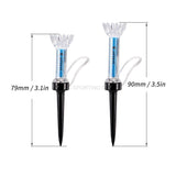 79mm 5Pcs Plastic Golf Training Ball Tee Magnetic Step Down Golf Ball Holder Tees OutdoorGolf Tees 90mm