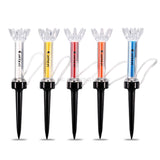 79mm 5Pcs Plastic Golf Training Ball Tee Magnetic Step Down Golf Ball Holder Tees OutdoorGolf Tees 90mm