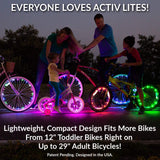 LED Bike Wheel Lights with Batteries
