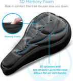 Bike Seat Cushion Cover Pad with Memory Foam for Bicycle Seat Saddle