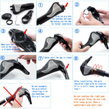 Bike Handlebar Grips Bicycle Cycling Mountain Bike MTB