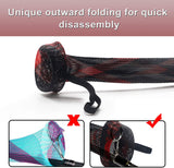 Fishing Rod Cover, 4 Pack Fishing Rod Sleeve Sock Pole Glove