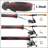 Fishing Rod Cover, 4 Pack Fishing Rod Sleeve Sock Pole Glove