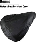 Gel Bike Seat Cover Bicycle Saddle Pad Extra Gel Cushion