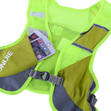 Men Women Breathable Reflective Safety Hydration Pack Backpack Rucksack Bag Vest Harness Night Running Race